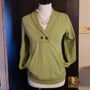 Banana Republic Green Sweatshirt